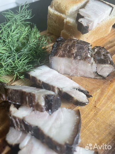 Грудинка горячего копчения, щековина