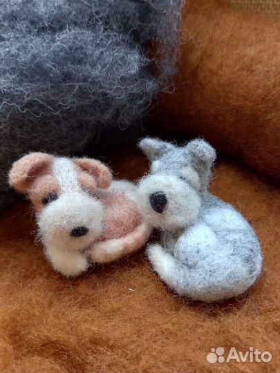 Игрушки из шерсти