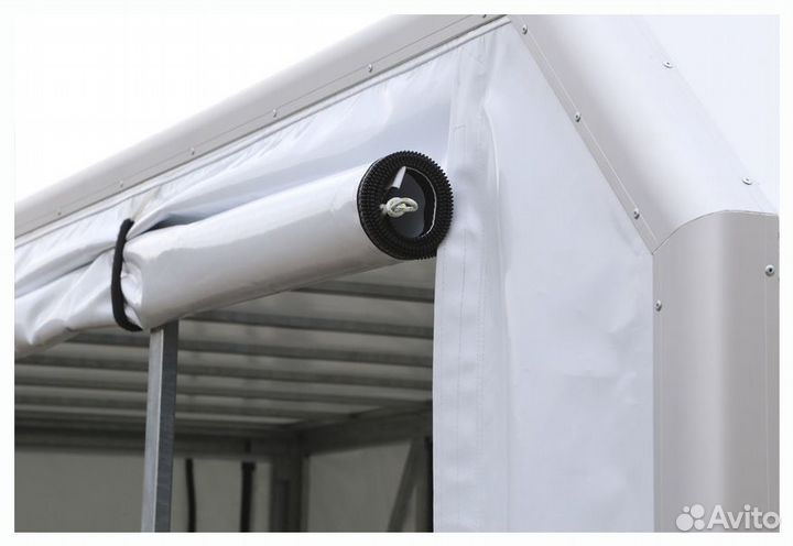 Прицеп-фургон с тентом