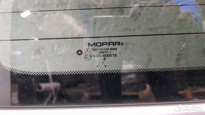 Крышка багажника Jeep Liberty, 2008