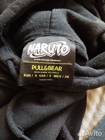 Худи pull bear x Naruto