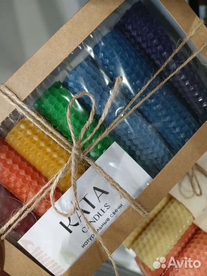 Набор свечи из вощины