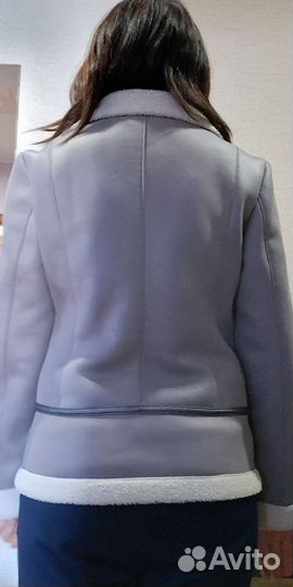 Дублёнка женская весенняя, тонкая