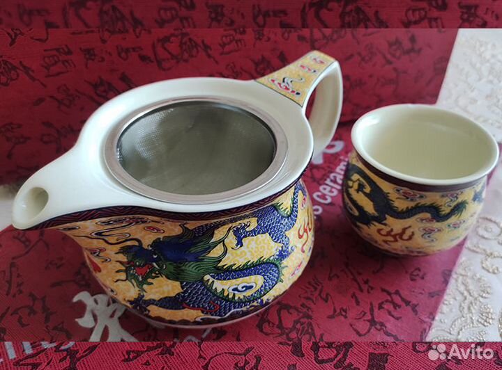 Чайный набор в подарочной упаковке на 4 персоны