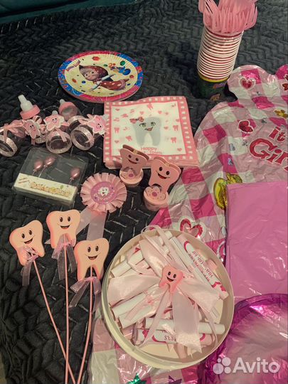 Набор для празднования первого зубика