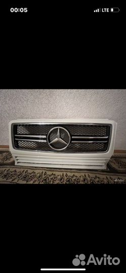 Решетка радиатора на g-класс