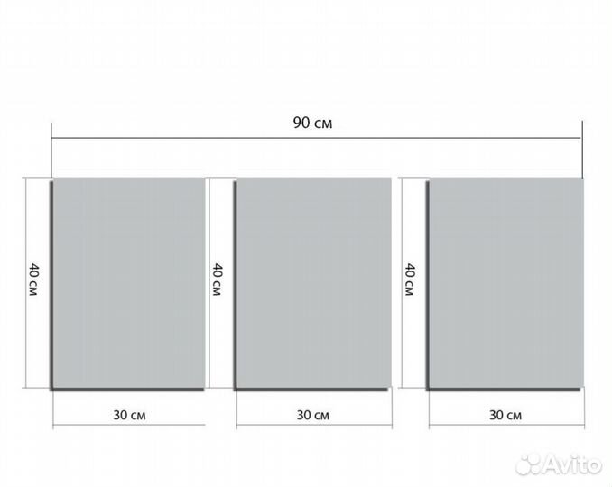 Картина триптих