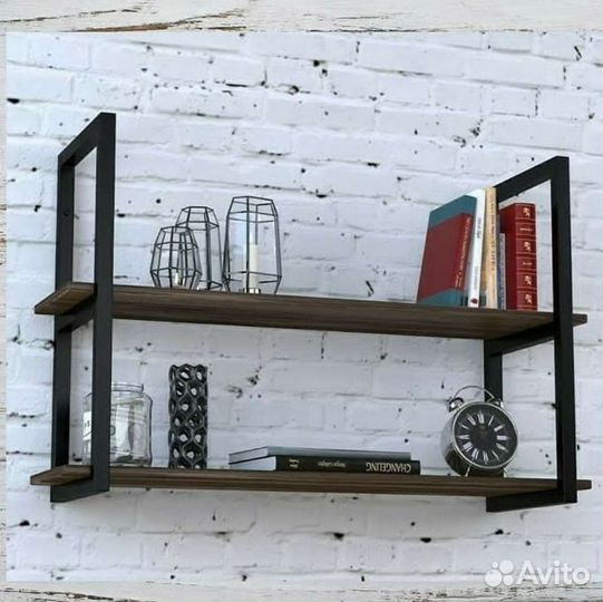 Полка настенная в стиле Лофт