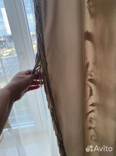 Комплект шторы и тюль