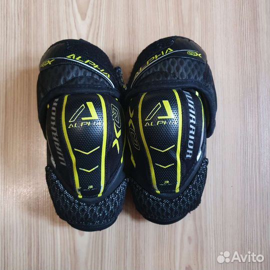 Налокотники хоккейные warrior alpha qx junior m