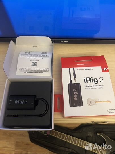 Irig 2 гитарный интерфейс
