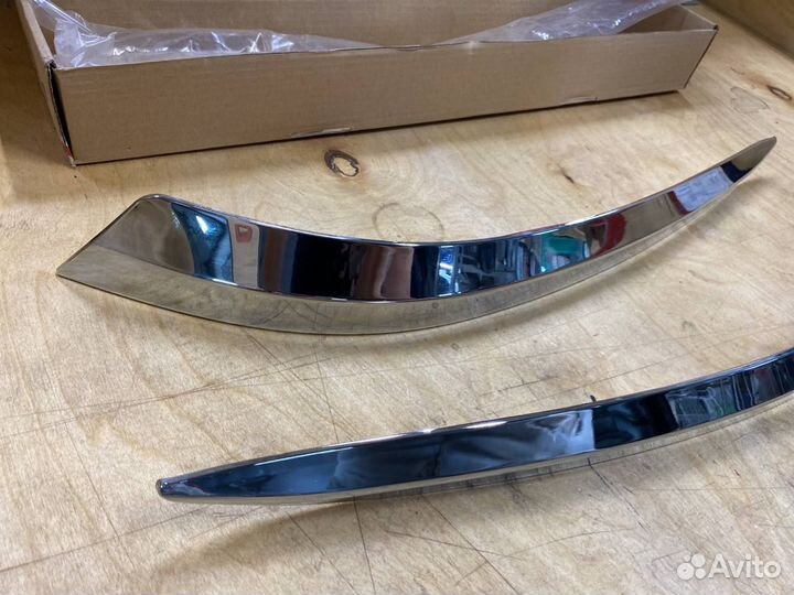 Накладки бампера Lifan Cebrium новые оригинал