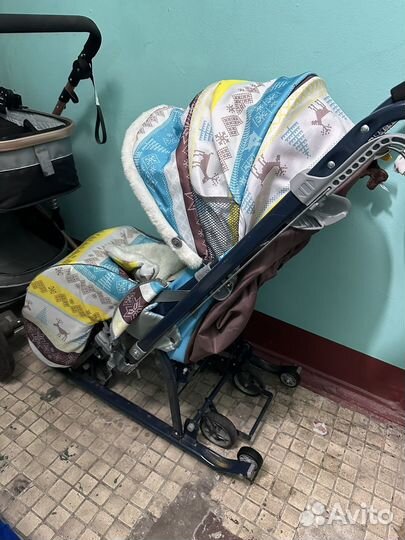 Коляска санки