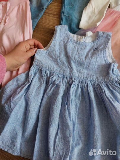 Пакет детской одежды для девочки 1,5-2 года