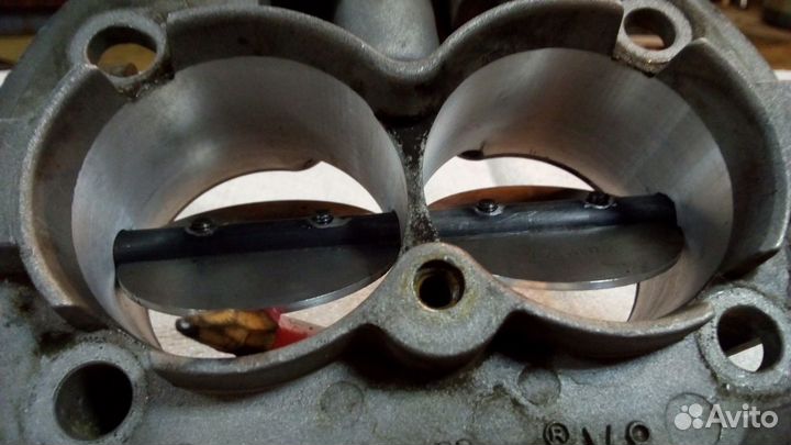 Расточенный дроссель 62мм на Jeep 4.0л