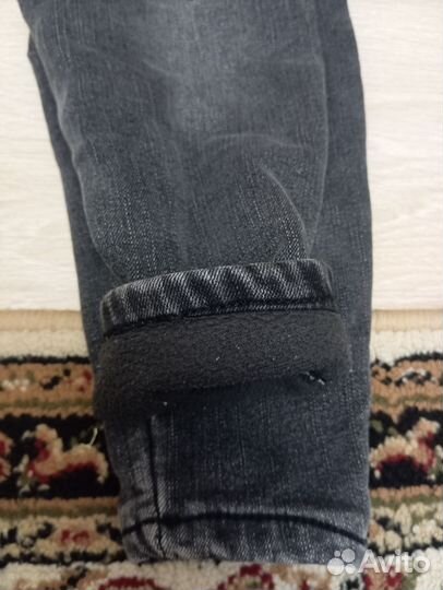 Джинсы утепленные