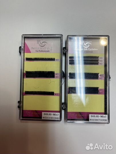 Ресницы для наращивания б/у