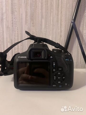 Зеркальный фотоаппарат canon eos 2000d объявление продам