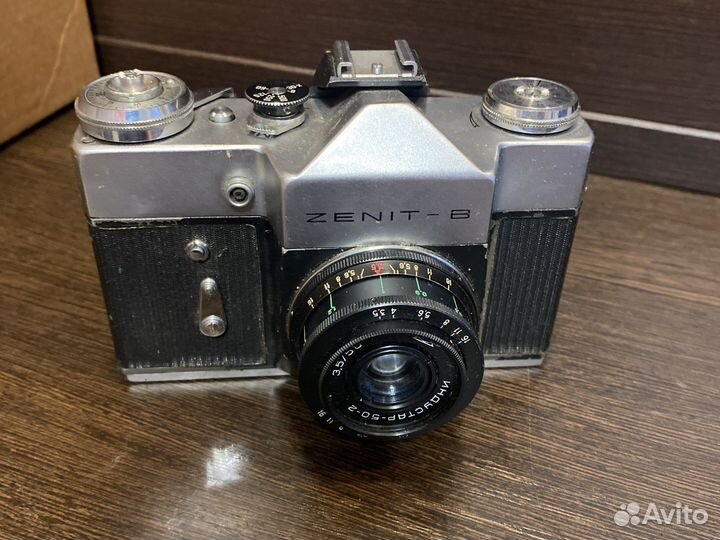 Фотоаппарат Zenit-B с объективом Индустар-50-2