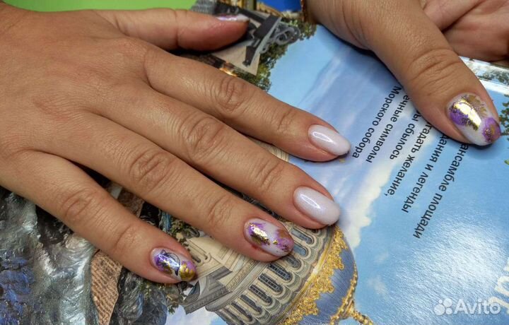 Маникюр, наращивание, укрепление