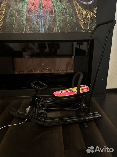 Детские санки с колесами