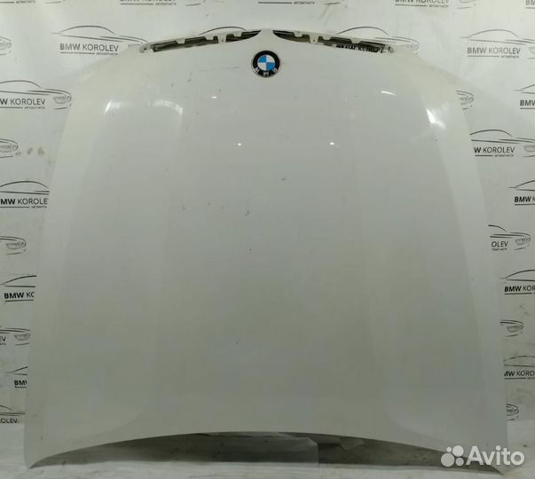 Капот белый BMW X5E70