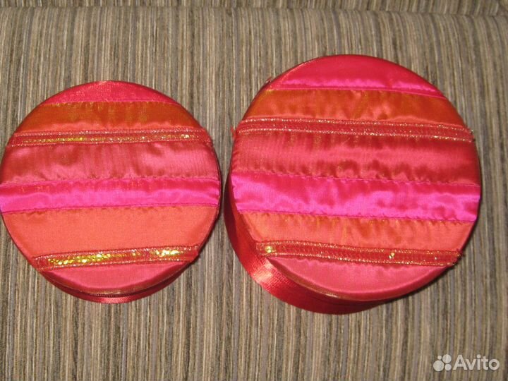 Набор шкатулок для рукоделия (2 шт, новые)