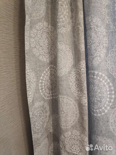 Шторы на ленте 2шт по 150*270