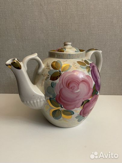 Фарфоровый чайник, 4,5л, Дулево