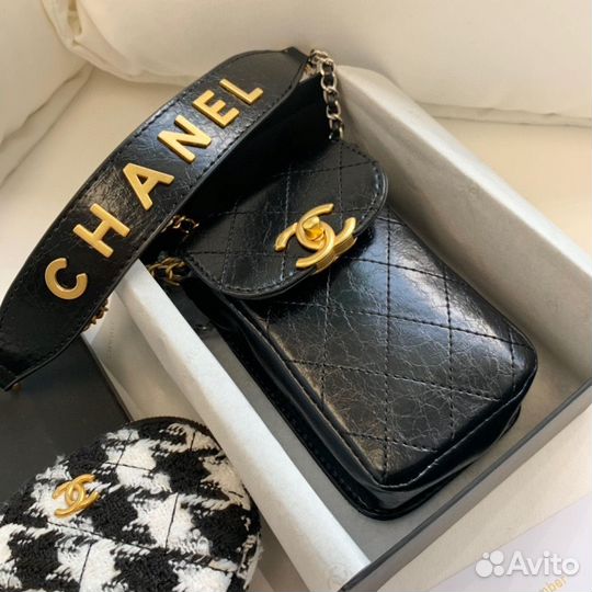 Сумка кросс-боди с монетницей Chanel vip gift