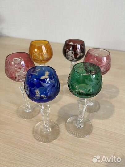 Хрустальные рюмки ГДР