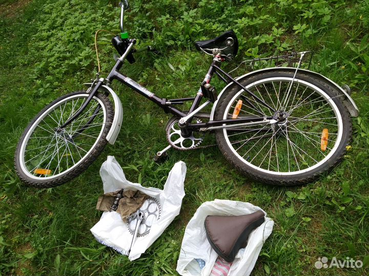 Велосипед складной Салют С (СССР)