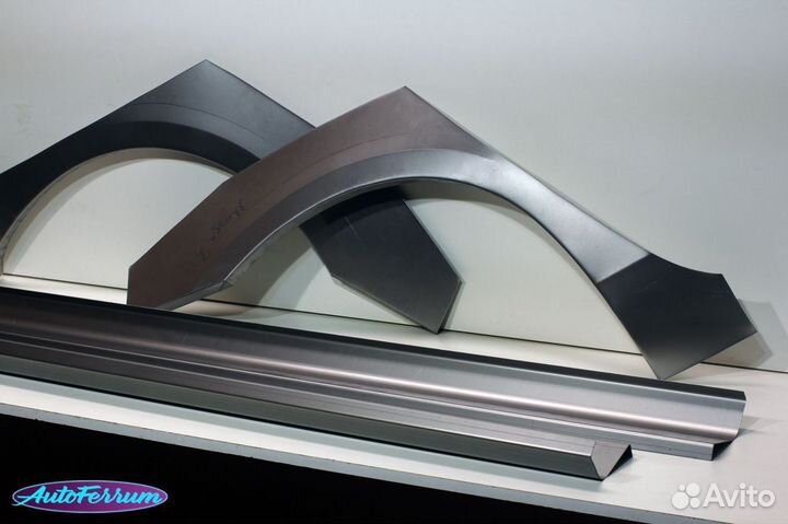 Мазда 3 BK ремкомплект задних арок и порогов