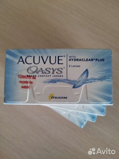 Линзы контактные acuvue oasys двухнедельные
