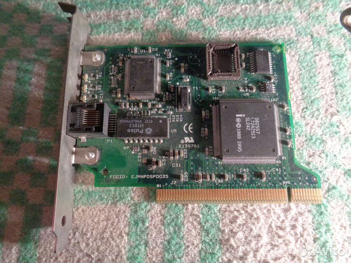 Ретро сетевая карта 100m/bits 1995г