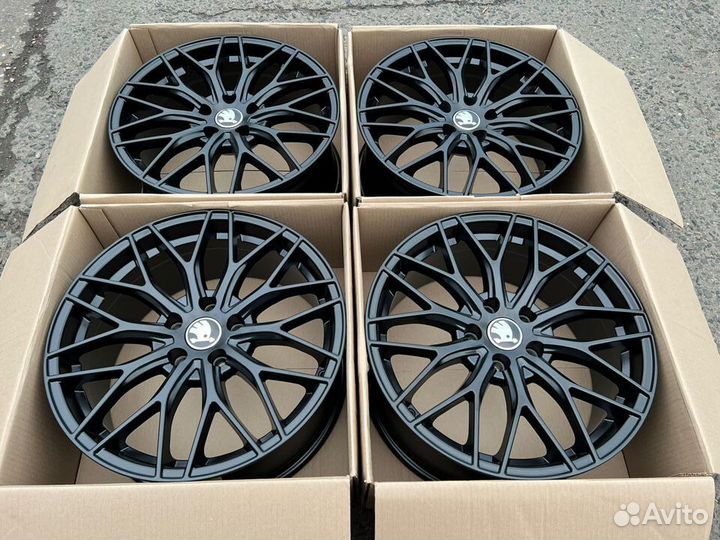 Диски для зимы B092W R17 на Skoda Octavia