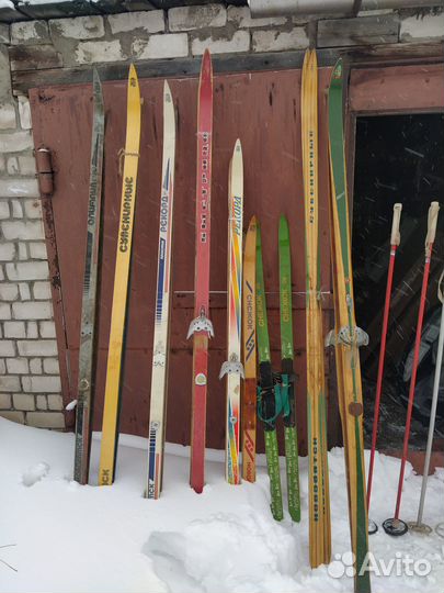 Лыжи беговые взрослые и детские