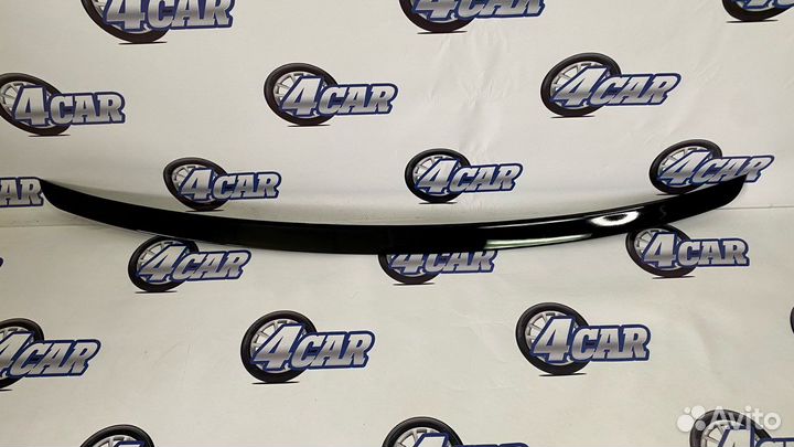 Спойлер Фольксваген Пассат Б8 черный глянец