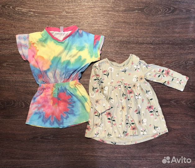 Детская одежда для девочеки пакетом 86