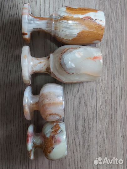 Рюмки и фужеры из оникса