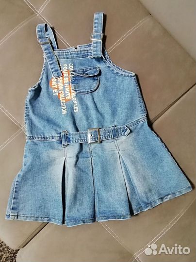 Сарафан джинсовый