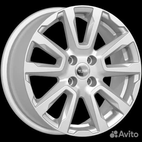 Диск K&K кс1026(ZV 16 xray) Сильвер 6,5*16/4*100 d