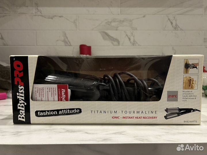 Плойка волна babyliss pro