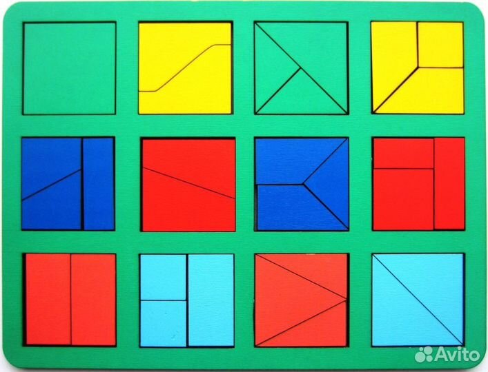 Методика Б. П. Никитин квадраты, дроби