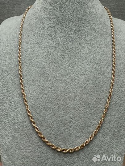 Золотая цепь веревка 12.1гр