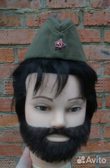 Солдатская пилотка со звездой военная форма №2