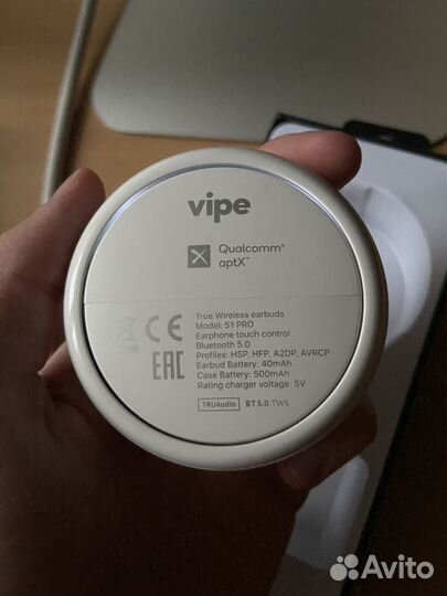 Беспроводные наушники vipe s1pro