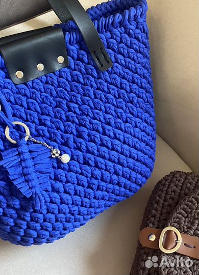 Сумка женская вязаная