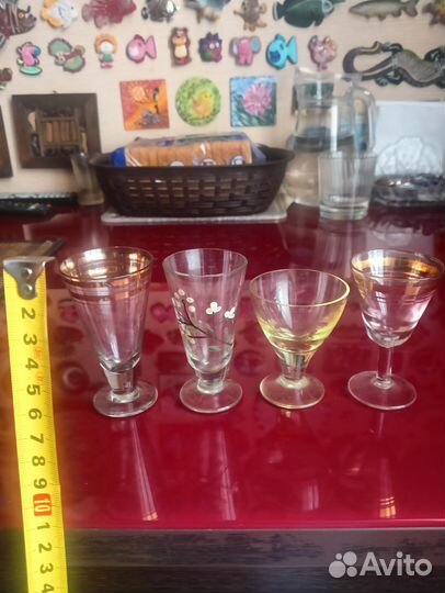 Рюмки стекло СССР в добор