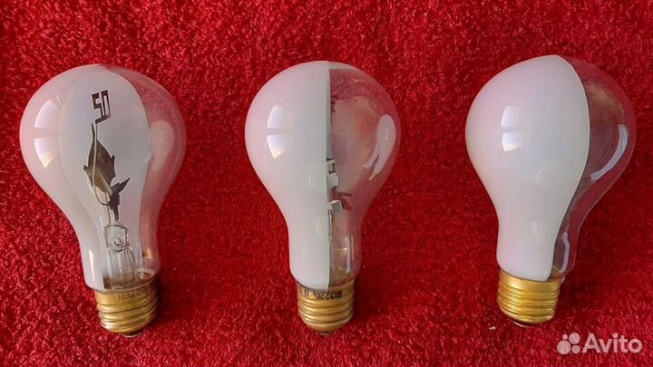 Сувенирные коллекционные лампочки. СССР. Агитация